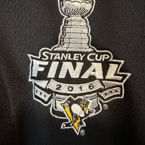 Pittsburgh Penguins Stanley Cup Finals 2016 logo Golf Shirt Size XXL. - Picture 3 of 5